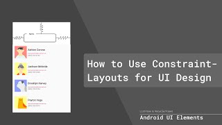 Android Coinstraint Layout Tutorial for Beginners in Android Studio - (German/Deutsch)