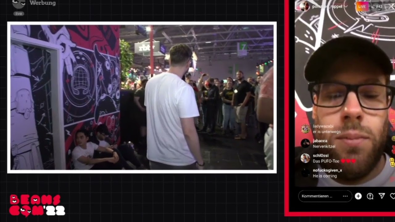 Etienne übersieht Florentin | Wo sind denn alle? Beanscom 2022