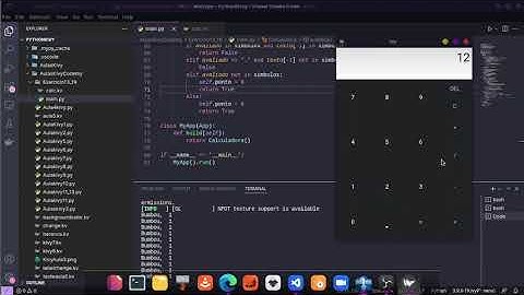 Calculadora usando Kivy