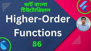 Dart Higher-Order Functions and Lambda Expression | Dart Tutorial for Flutter in Bangla