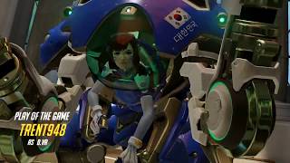 D.VA Play of the Game Double Environmental Kill