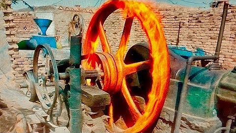 Biggest Old Desi Diesel Engine Amazing Starting Up | Heavy Diesel Engines Starting