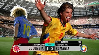 Atunci când România a UMILIT Columbia la Cupa Mondială