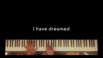 Thumbnail of I Have Dreamed - BEAUTIFUL piano cover of Frank Sinatra's hit from The King and I (with lyrics)