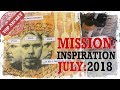 Art Journal Page - Mission: Inspiration - July 2018 - Food