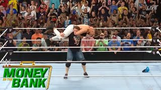 John Cena Returns & Attack Grayson Waller WWE Money in the Bank 2023 Highlights