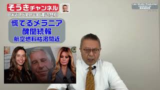 【そうきチャンネル】『慌てるメラニア』醜聞続報・航空燃料枯渇間近　日米近現代史研究家　渡辺惣樹 26.016 #渡辺惣樹  #わたなべそうき #そうきチャンネル