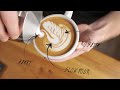 Latte art tutorial  swan