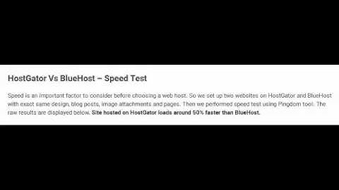 Which Web Hosting Service Best!! GoDaddy vs BlueHost vs Hostgator