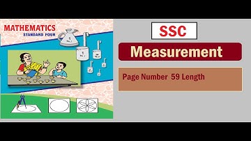 4th Maths | SSC | 11. Measurement |  Page number 59 | Length