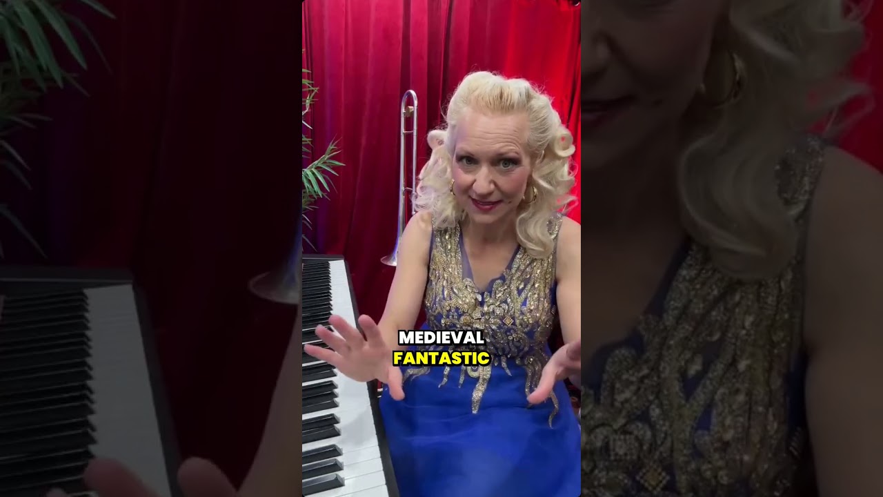 Showcase of rare medieval instruments