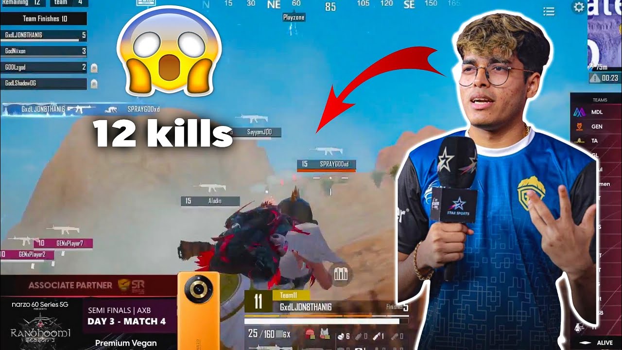 Godlike 12 kills Dominate in Miramar 😱|Jonathan solo 6 kills 💛 - YouTube