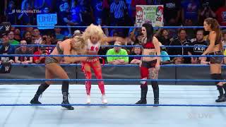 Modified Codebreaker on Charlotte Flair