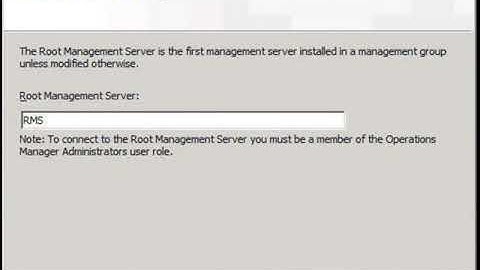 OpsMgr Install Reporting Server