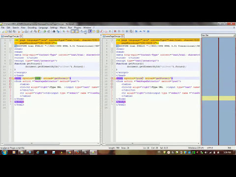 How to Compare two files in Notepad++ (Step-by-step explanation) [ ENGLISH SUBTITLES]