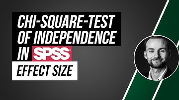 Effect size for Chi Square test of Independce in SPSS