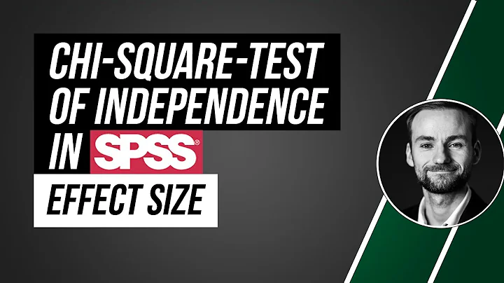 Effect size for Chi Square test of Independce in SPSS