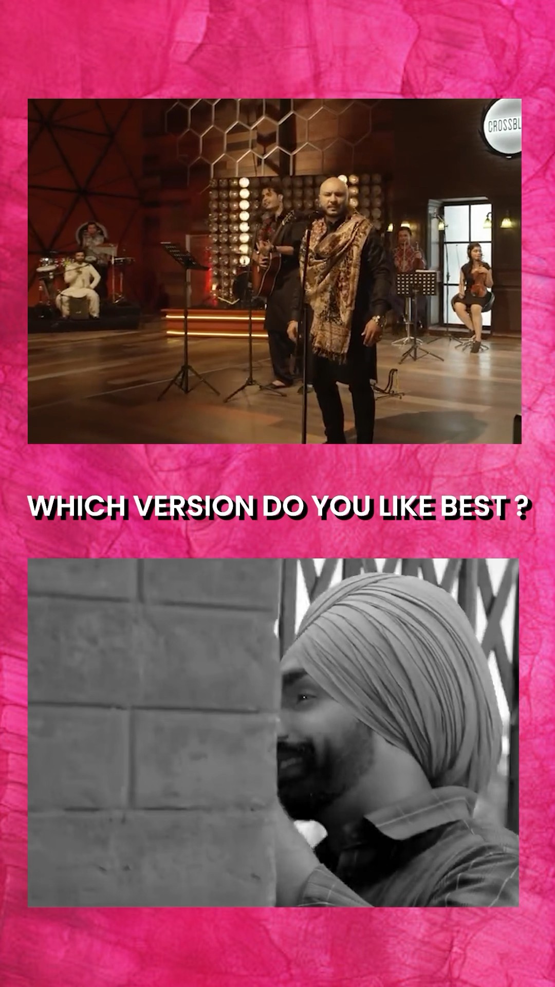 Which version do you like better ? Dholna | Qismat | Ammy Virk | Sargun Mehta | B Praak #shorts