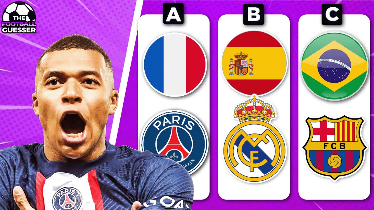 GUESS THE NATIONAL TEAM AND THE PLAYERS' CLUB | TFG QUIZ FOOTBALL 2023 ⚽️ 💯 #quiz #football