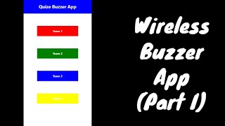 How to make wireless buzzer app (Part 1) screenshot 5
