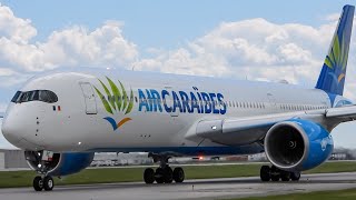 REPATRIATION Flight! Air Caraïbes Airbus A350-900 (A359) in Montreal (YUL/CYUL)