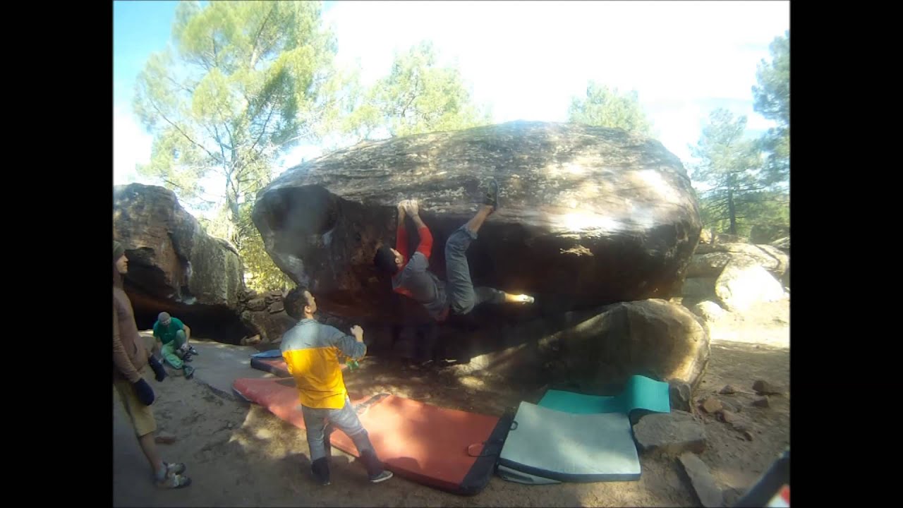 La Trave Negra 6C+ -- Parking -- Albarracín