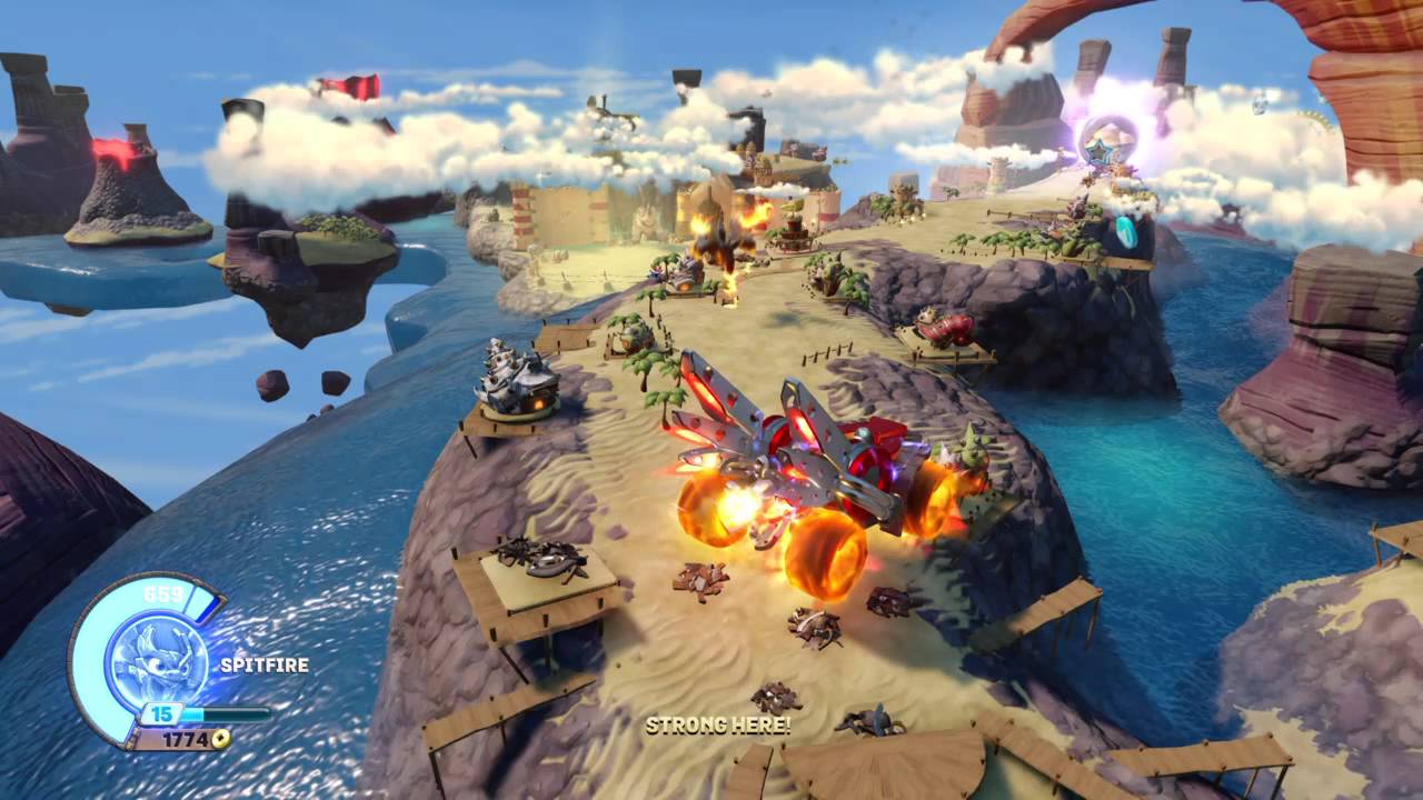 Skylanders SuperChargers PS4 Как стать большим (часть1)