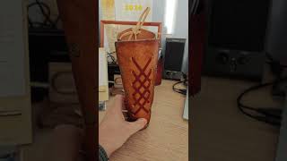 Наручи-Ваза Из Кожи Сладно Кожа Со Смыслами