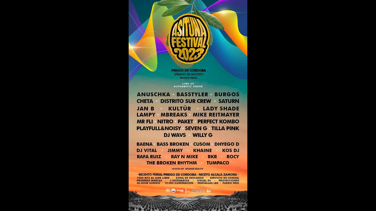 Mbreaks & Lady Shade Ft Speaker Reality Asituna Festival Priego de Córdoba 2023
