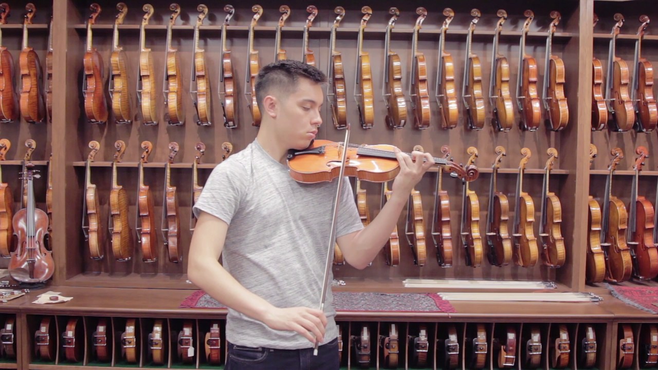Carl Becker, Chicago 1943 Violin Demonstration YouTube