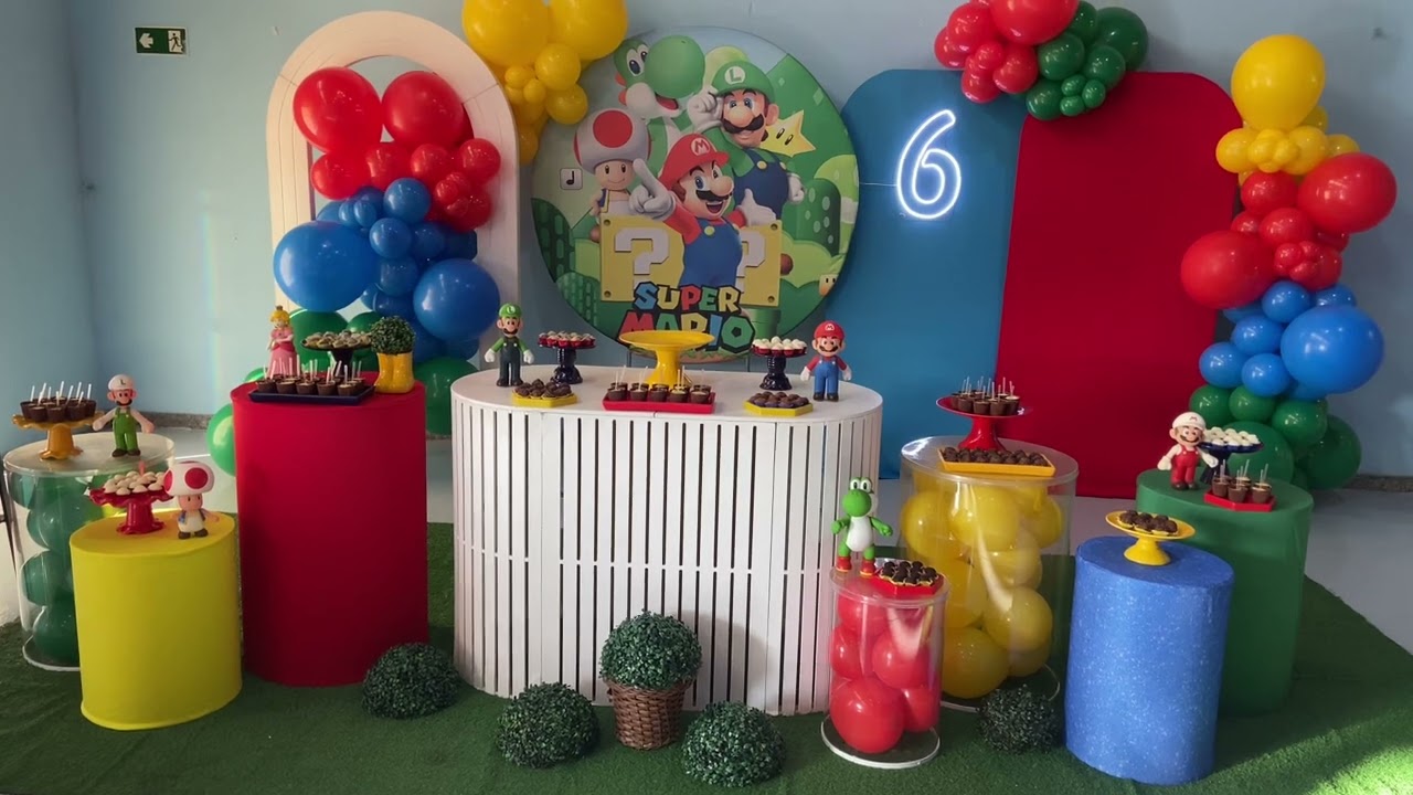 Decoração Super Mario
