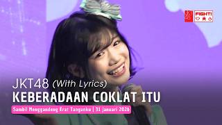 Jkt48  Keberadaan Cokelat Itu choco No Yukue lia Cathy Lyn Kimmy  Twt 31 Januari 2026