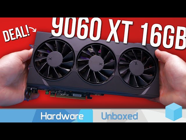 AMD Radeon RX 9060 XT 16GB Review, Gaming Benchmarks! - YouTube