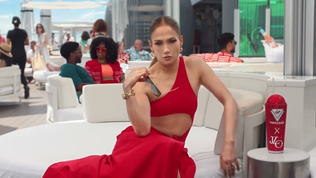 J-Lo x Virgin Voyages - Jen. AI -  Virgin Voyages Commercial