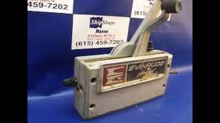 FOR SALE: Evinrude/OMC/Gale Dual (2) Lever Simplex Remote Control Box $120 BE-2