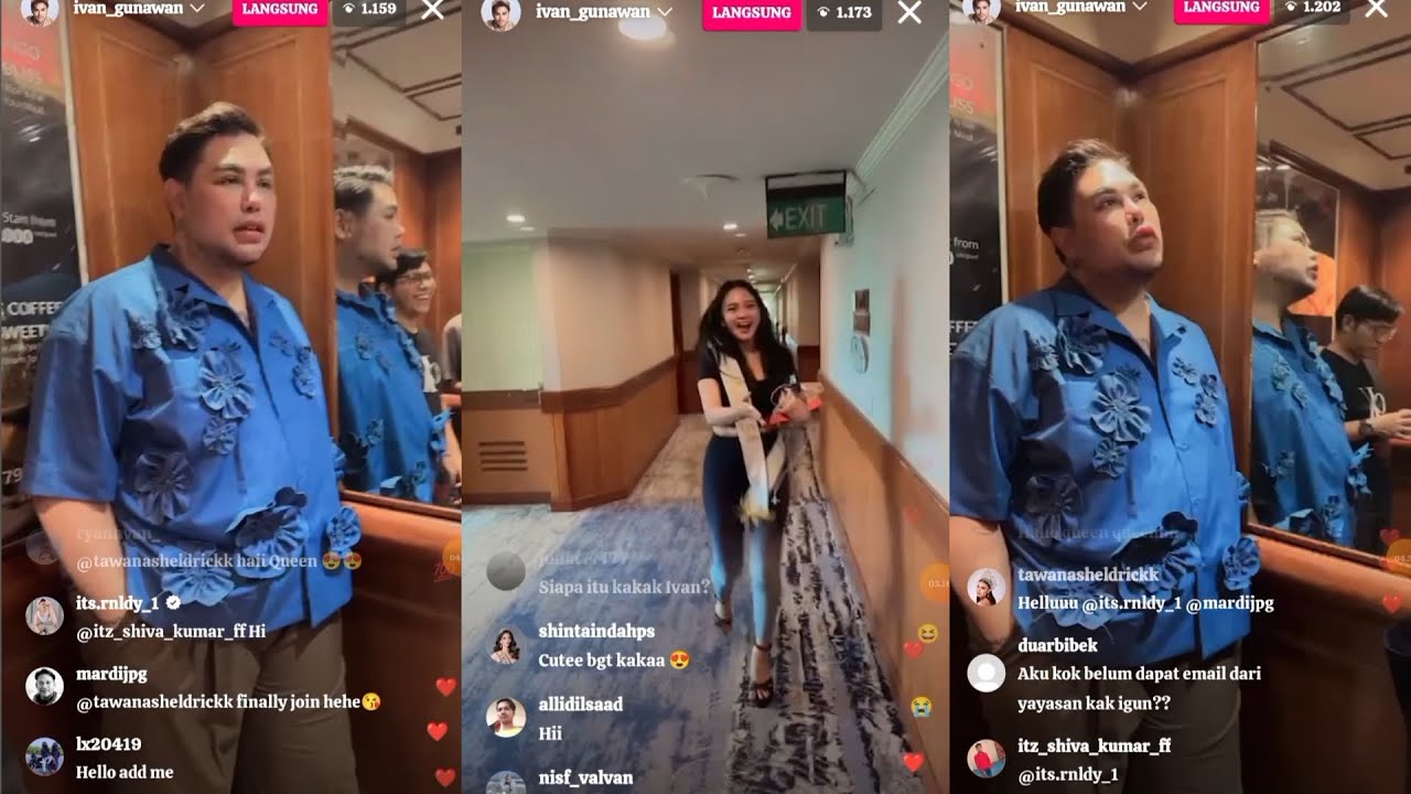 heboh ketemu Ivan Gunawan wanita cantik ini sampai lupa namanya sendiri