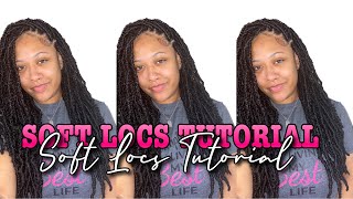 Beginner Friendly Soft Loc Tutorial (18in)| Bobbi Boss Nu Locs