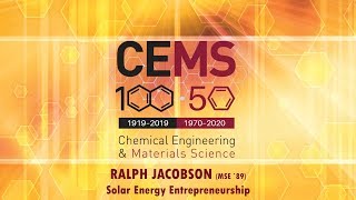 University of Minnesota - CEMS Centennial & Jubilee Alumni Symposium - Ralph Jacobson