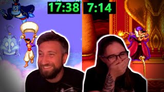 Aladdin Speedrun With Gavin! - Meg Turney
