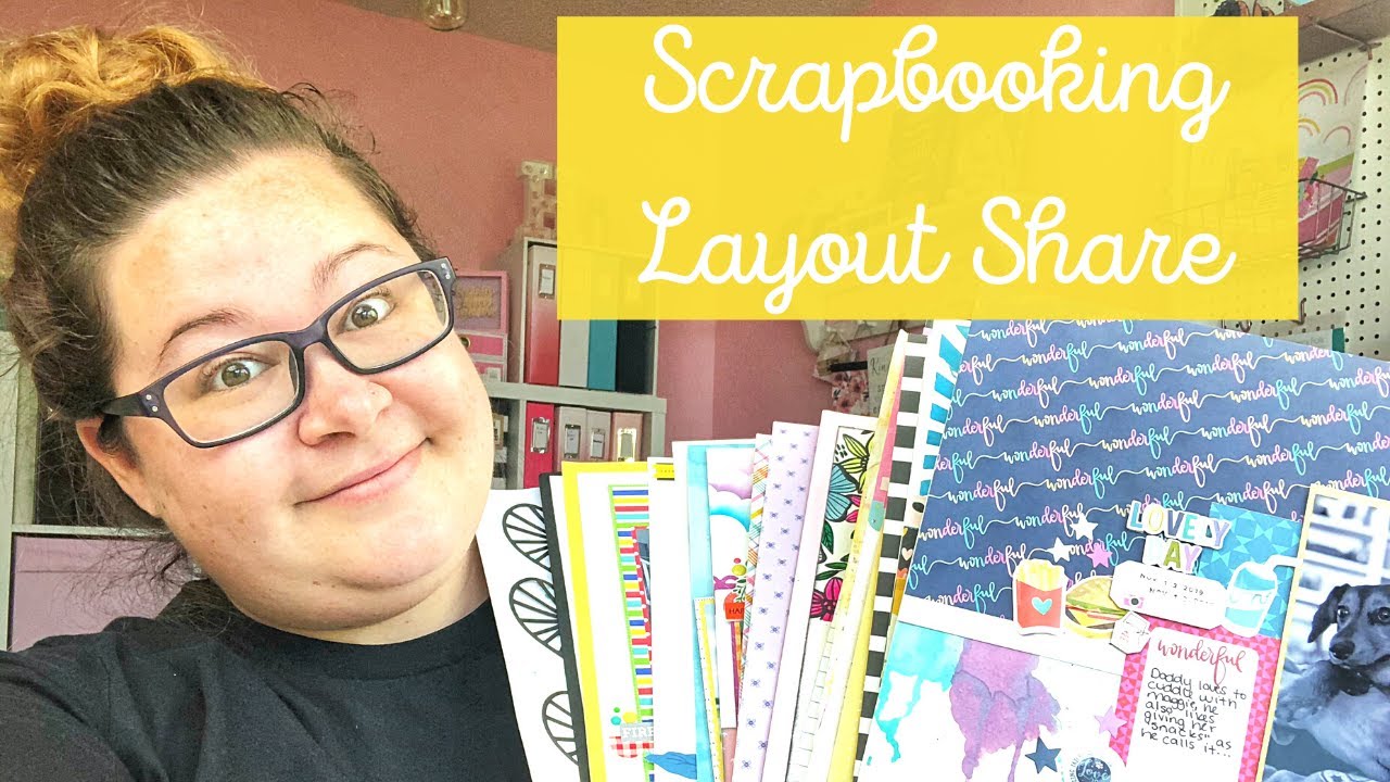 Scrapbooking Layout Share: August 2020