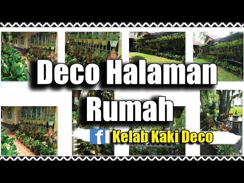 Halaman Rumah Kaki Deco Youtube