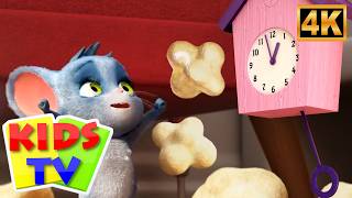 Hickory Dickory Dock, हिकॉरी डिकॉरी डॉक, Machli Jal Ki Rani Hai + Nursery Cartoon Songs for Kids