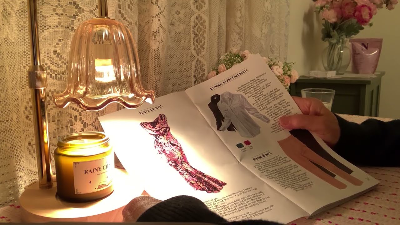 ASMR J. Peterman Clothing Catalog (soft spoken reading and comments)