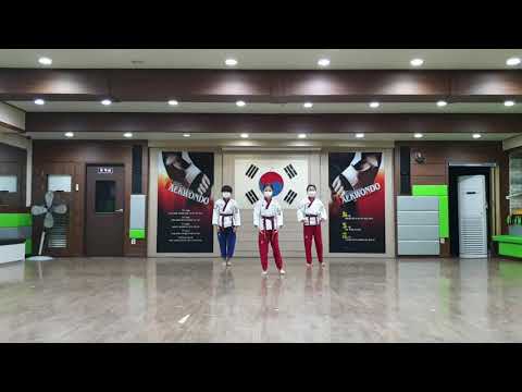 kbs 온라인태권도대회 공인품새 단체전  초등5~6학년 고려