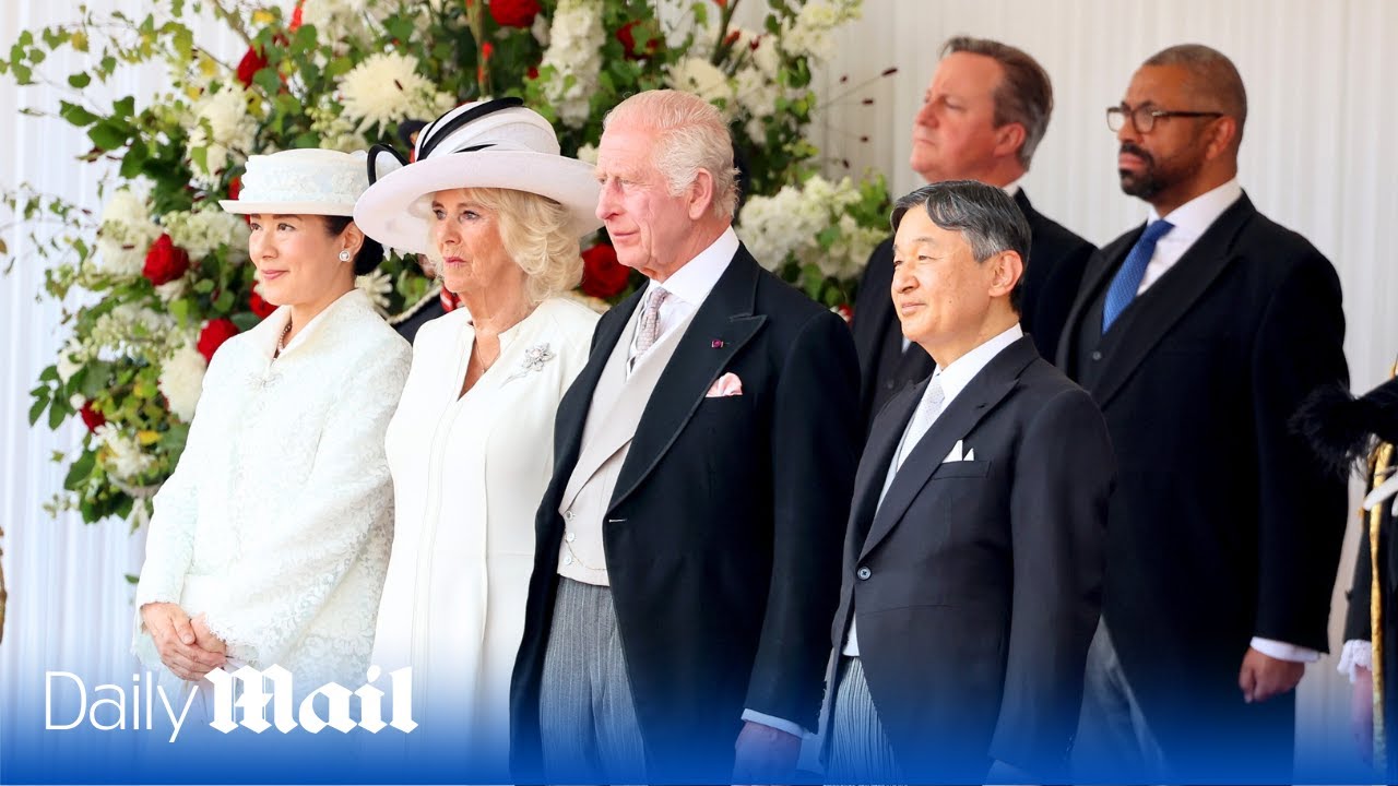 LIVE: Japanese Emperor receives ceremonial welcome from British King