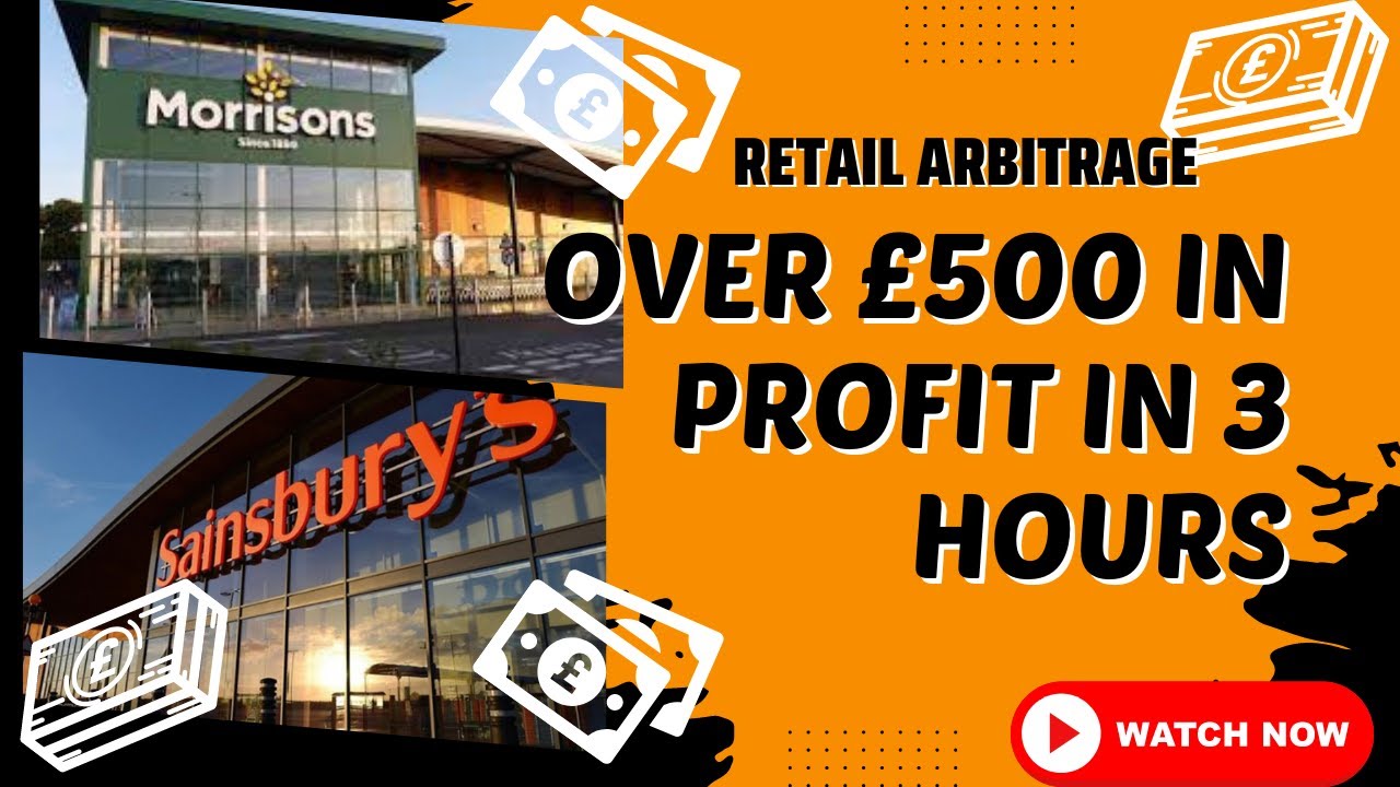 Over £500 in Profit From Retail Arbitrage UK In 3 Hours Using
