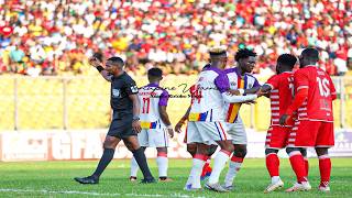 MATCH HIGHLIGHTS-ASANTE KOTOKO 0-1 HEARTS OAK,CAMARA MISTAKE,ALBERTMISSING CHANCES, SHOTS,BADU,WALID