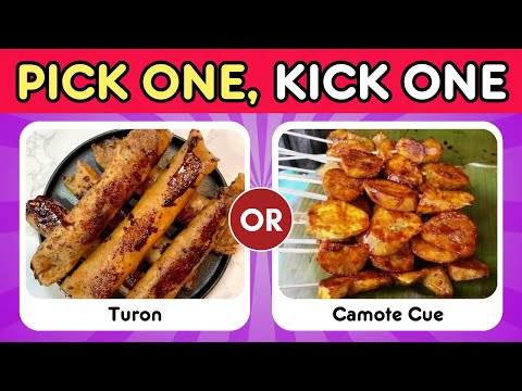 Pick One Kick One FILIPINO SNACKS Edition