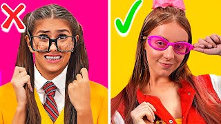 How to Become Popular! Nerd Student vs Popular at Gato Galactico's School