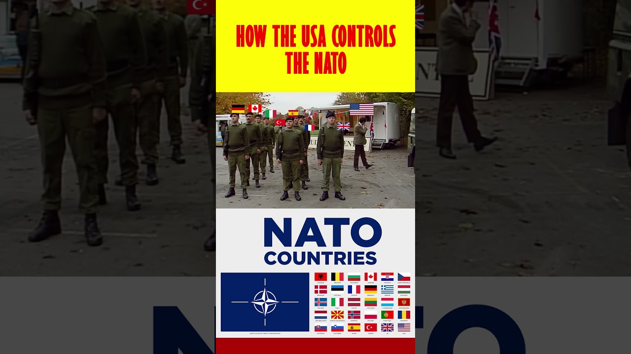 How 🇺🇸 USA Controls NATO 😎 | Funny Meme Short 2025